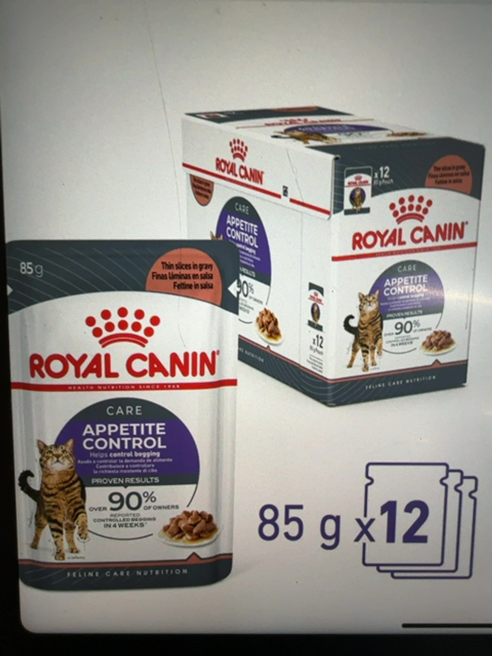 ROYAL CANIN CAT WET APPETITE CONTROL 85G X 12