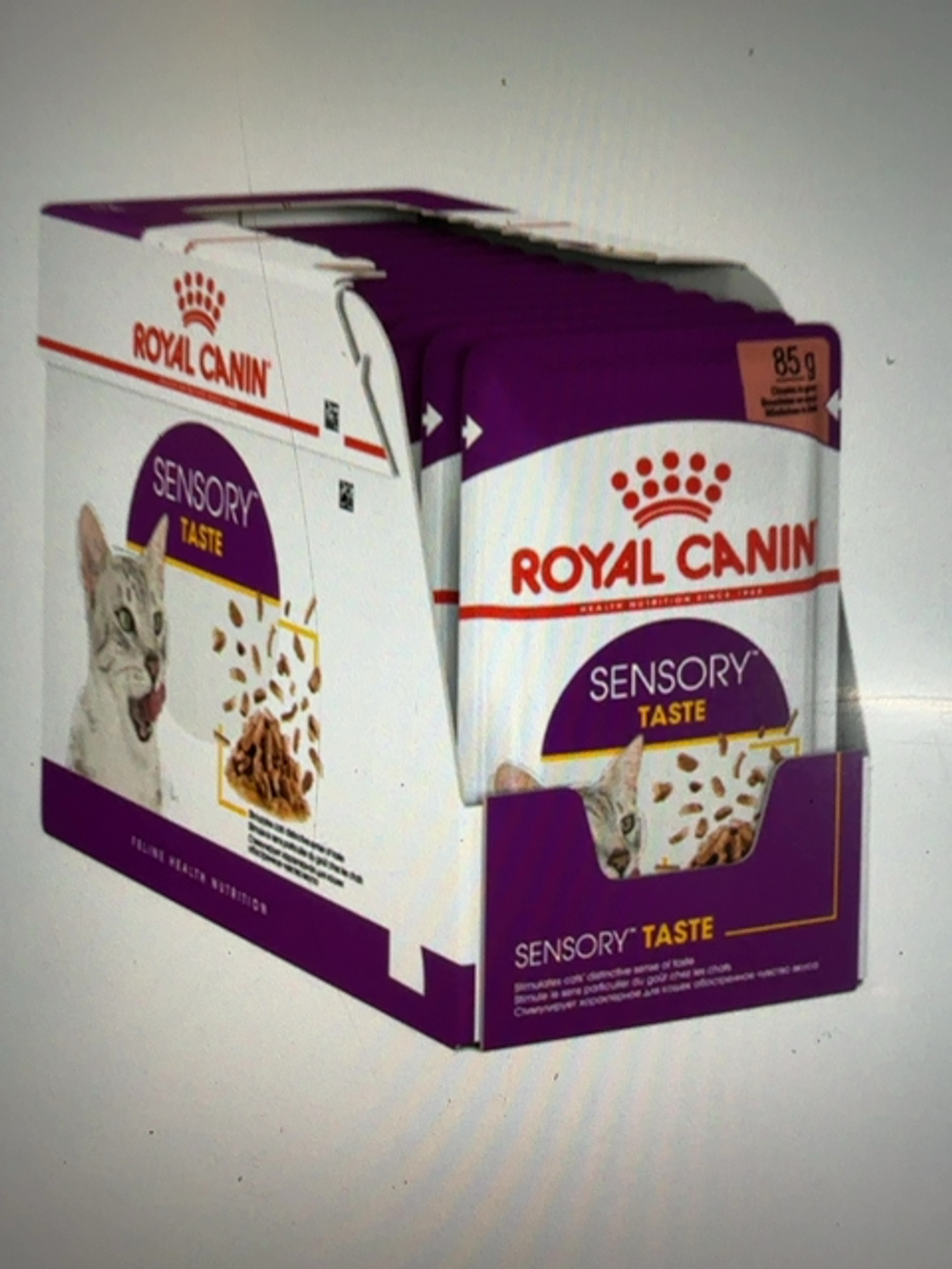 ROYAL CANIN CAT WET SENSORY TASTE BOX 12 85GM