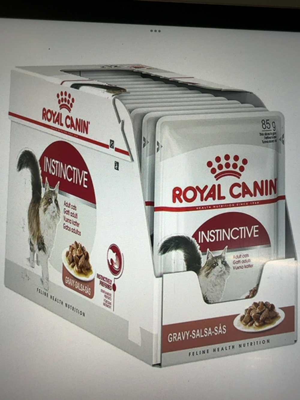 ROYAL CANIN CAT WET INSTINCTIVE GRAVY BOX/12