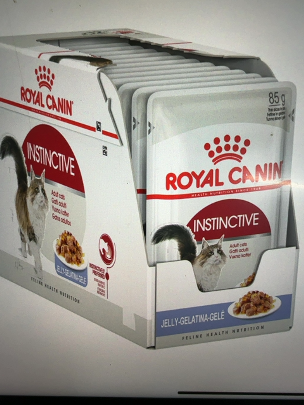 ROYAL CANIN CAT WET INSTINCTIVE JELLY 85GM BOX/12