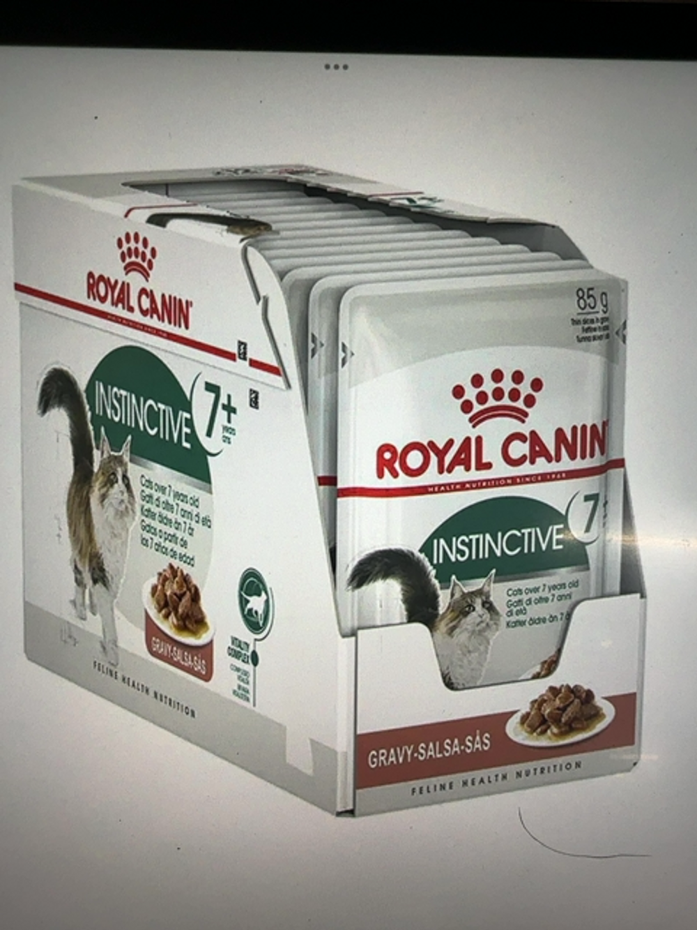 ROYAL CANIN CAT WET INSTINCTIVE 7+ BOX/12