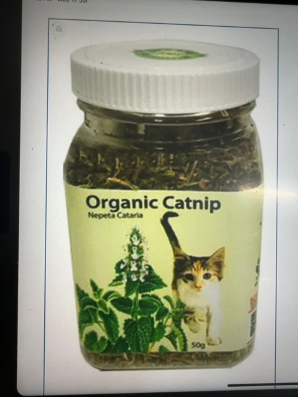 K9 ORGANIC CATNIP 50G