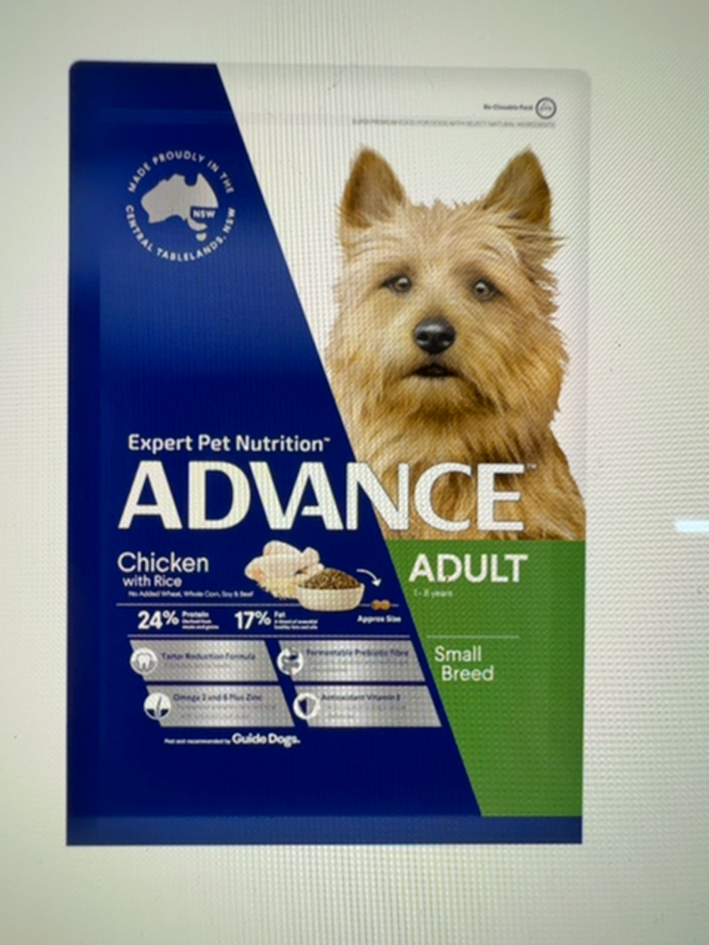 ADVANCE DOG 3KG SMALL BREED