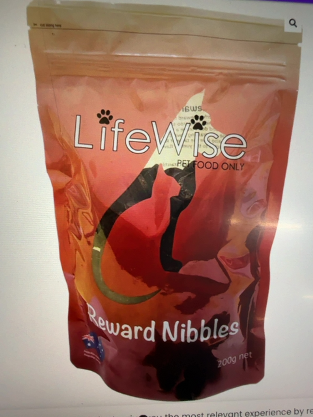 LIFEWISE REWARD NIBBLES 200GM