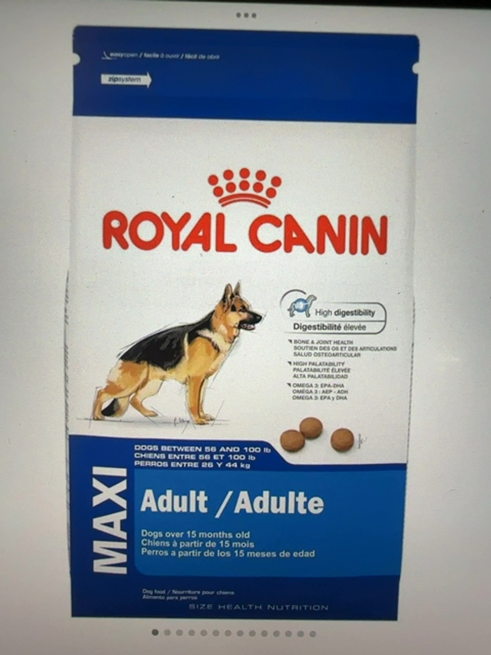 ROYAL CANIN DOG MAXI ADULT [SZ:15KG] 