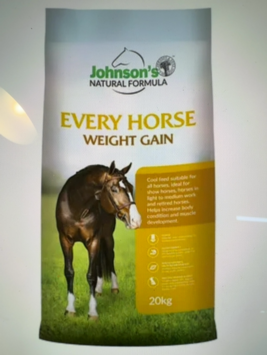 JOHNSONS EVERY HORSE WEIGHT GAIN 20KG 
