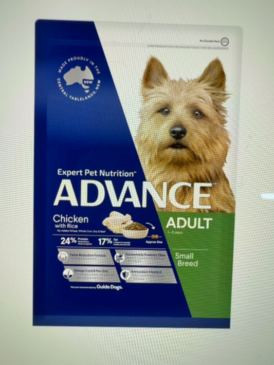 ADVANCE DOG 3KG SMALL BREED