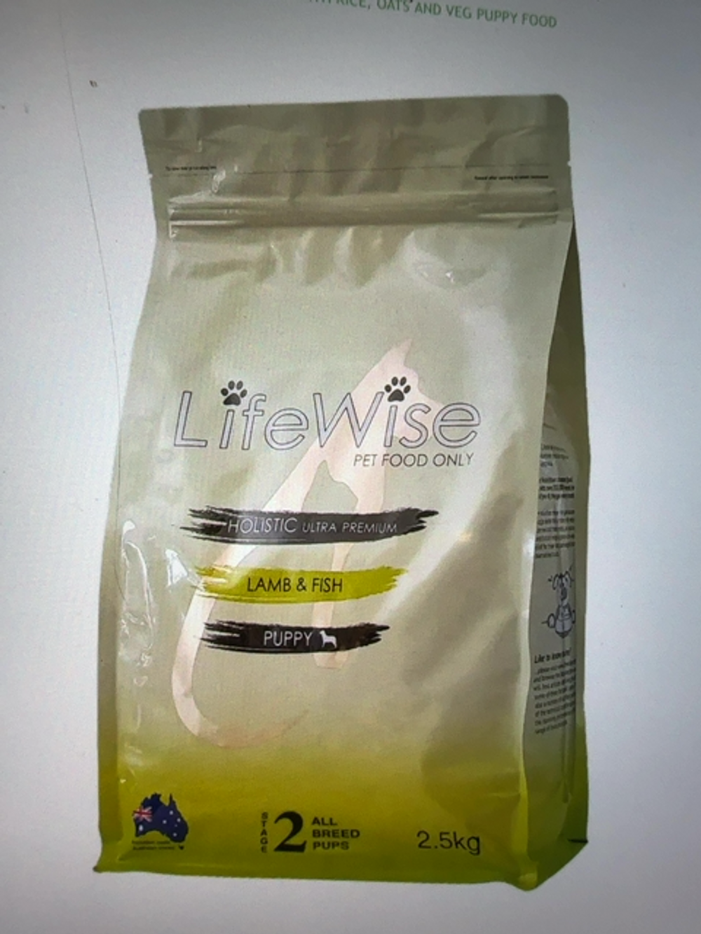 LIFEWISE PUPPY LAMB & FISH [SZ:2.5KG] 