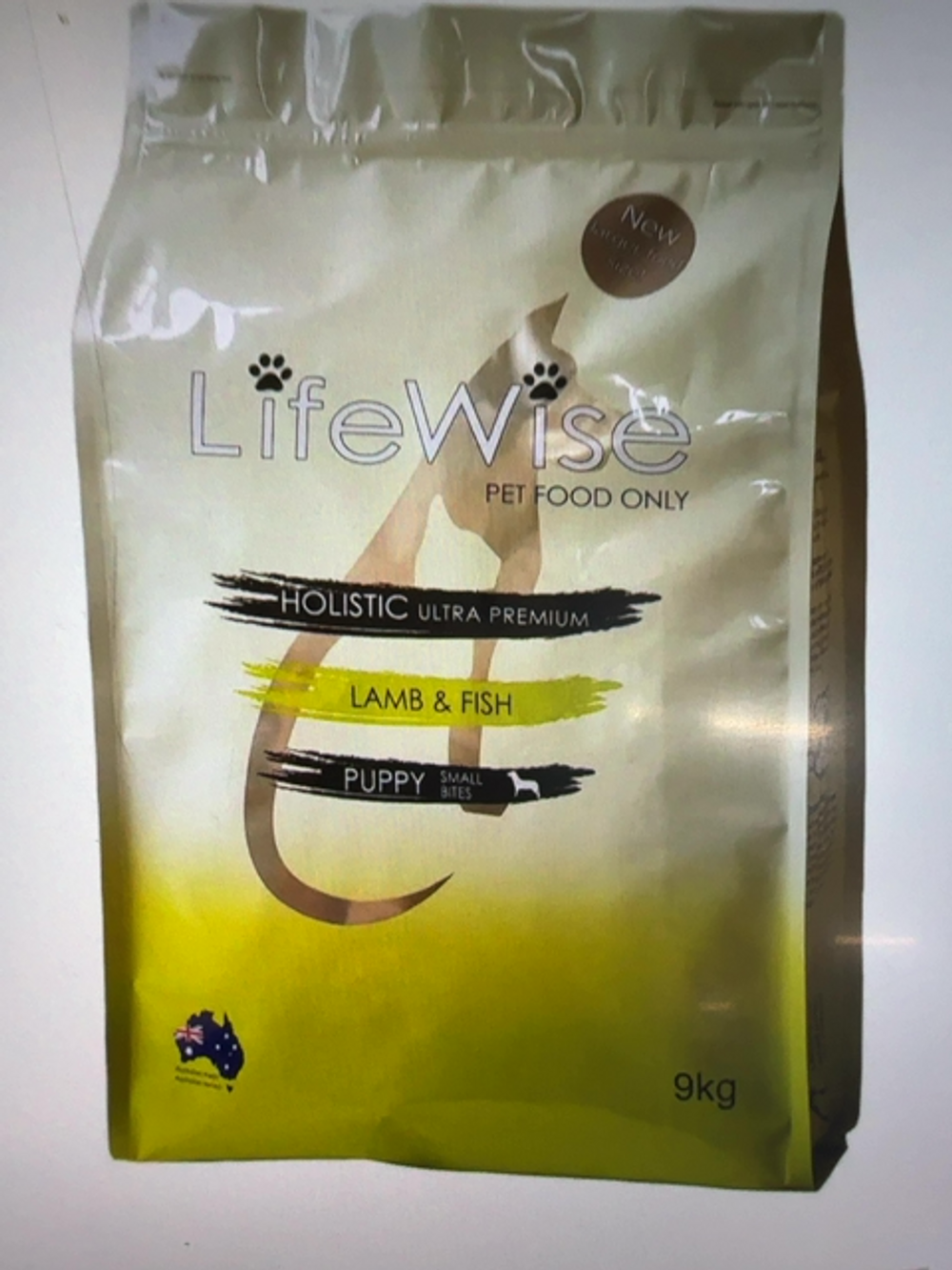 LIFEWISE PUPPY LAMB & FISH [SZ:9KG] 